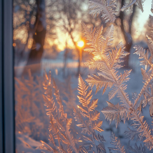 Große Eiskristalle im Winter auf der Scheibe sind hübsch anzusehen, doch in unserem Eis wollen wir sie möglichst klein haben.